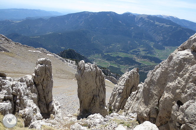 Pedraforca (2.506m) por el collado del Verdet y la Enforcadura 1 