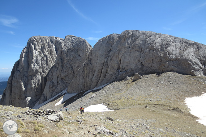 Pedraforca (2.506m) por el collado del Verdet y la Enforcadura 1 