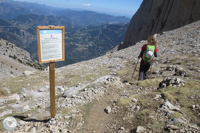 Pedraforca (2.506m) por el collado del Verdet y la Enforcadura 1 