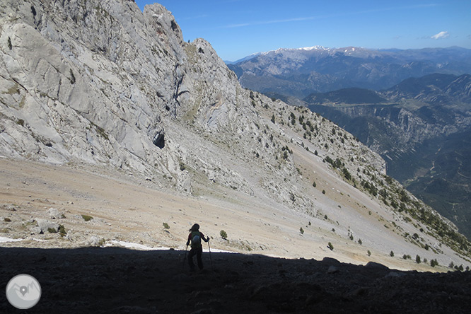 Pedraforca (2.506m) por el collado del Verdet y la Enforcadura 1 