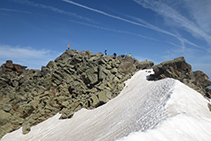 Punta Norte del pico de Rulhe.