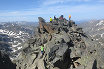 Punta Occidental del pico de Rulhe.