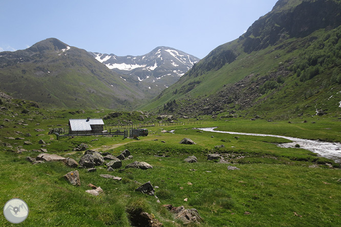 Pico de Rulhe (2.783m) desde el Pla de las Peyres  1 