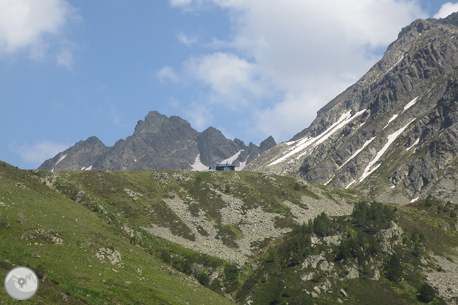 Pico de Rulhe (2.783m) desde el Pla de las Peyres  1 