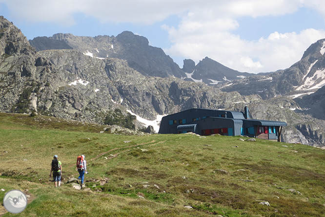 Pico de Rulhe (2.783m) desde el Pla de las Peyres  1 