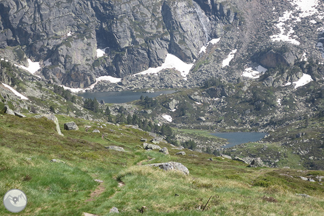 Pico de Rulhe (2.783m) desde el Pla de las Peyres  1 