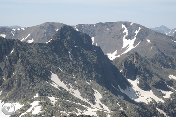 Pico de Rulhe (2.783m) desde el Pla de las Peyres  2 