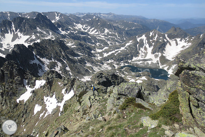 Pico de Rulhe (2.783m) desde el Pla de las Peyres  2 