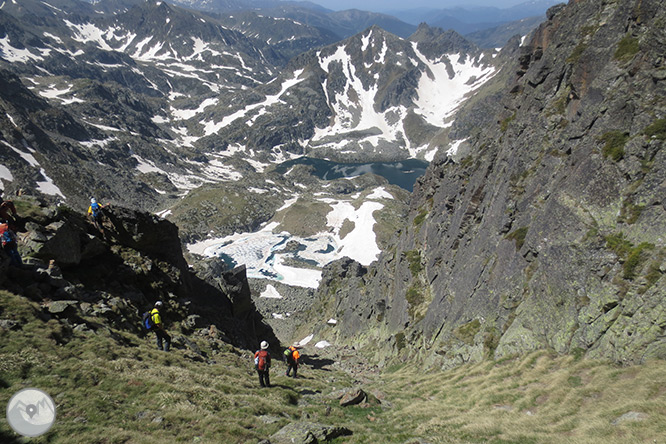 Pico de Rulhe (2.783m) desde el Pla de las Peyres  2 