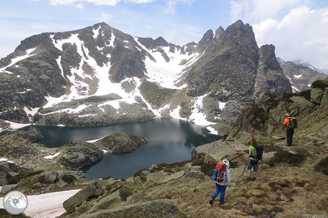 Pico de Rulhe (2.783m) desde el Pla de las Peyres  2 