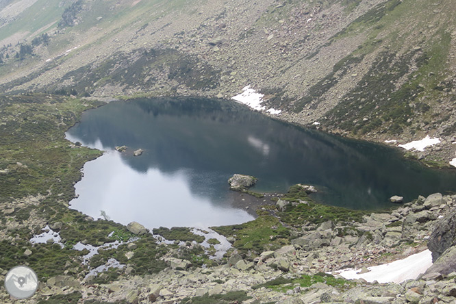 Pico de Rulhe (2.783m) desde el Pla de las Peyres  2 