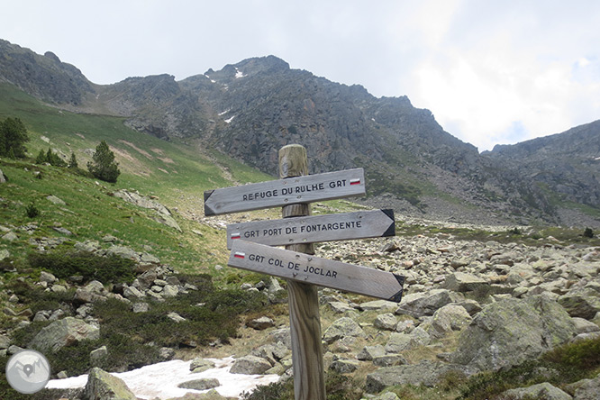 Pico de Rulhe (2.783m) desde el Pla de las Peyres  2 