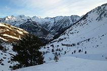 Vistas del valle por donde hemos subido.