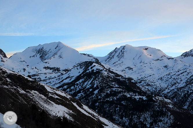 Pico de la Coma del Forn (2.685m) desde la Pleta del Prat 1 