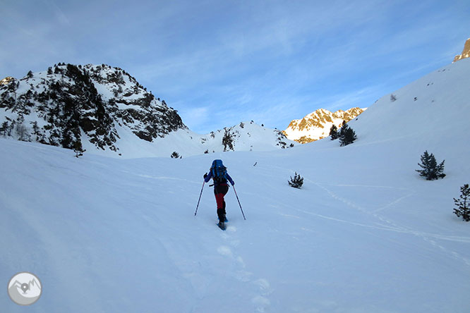 Pico de la Coma del Forn (2.685m) desde la Pleta del Prat 1 