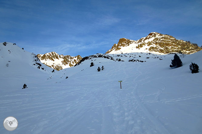 Pico de la Coma del Forn (2.685m) desde la Pleta del Prat 1 