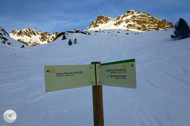 Pico de la Coma del Forn (2.685m) desde la Pleta del Prat 1 