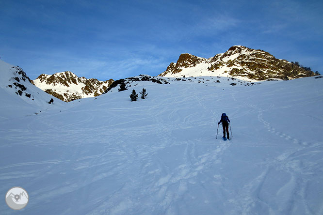 Pico de la Coma del Forn (2.685m) desde la Pleta del Prat 1 