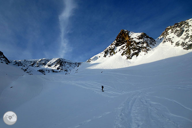 Pico de la Coma del Forn (2.685m) desde la Pleta del Prat 1 