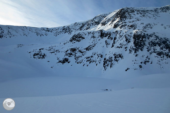 Pico de la Coma del Forn (2.685m) desde la Pleta del Prat 1 