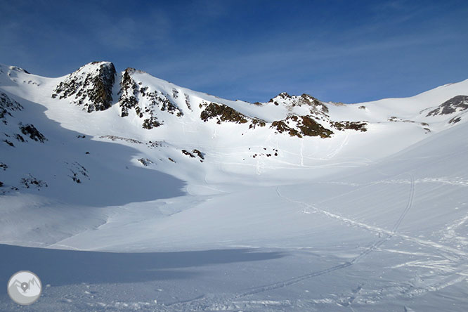 Pico de la Coma del Forn (2.685m) desde la Pleta del Prat 1 