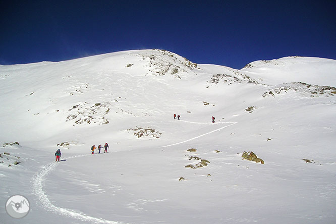 Pico de la Coma del Forn (2.685m) desde la Pleta del Prat 1 