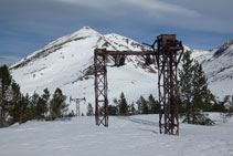 Antigua instalación de las minas de Puymorens.