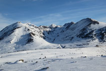 Vistas de la Coma d´en Garcia (NE).