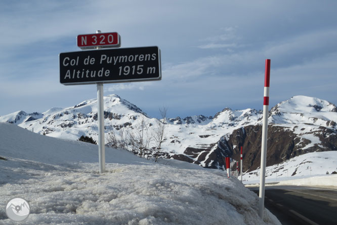 Pico de la Mina (2.683m) desde el collado de Puymorens 1 