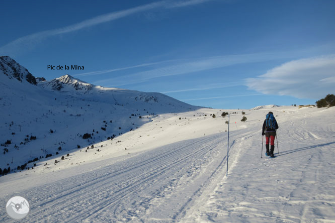 Pico de la Mina (2.683m) desde el collado de Puymorens 1 