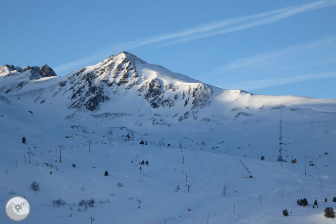 Pico de la Mina (2.683m) desde el collado de Puymorens 1 