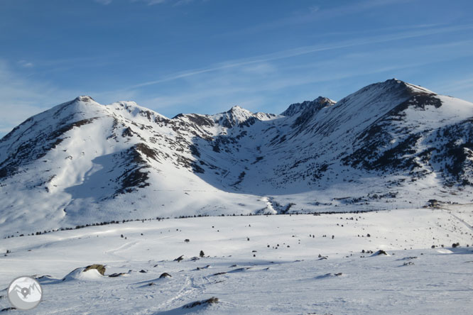 Pico de la Mina (2.683m) desde el collado de Puymorens 1 