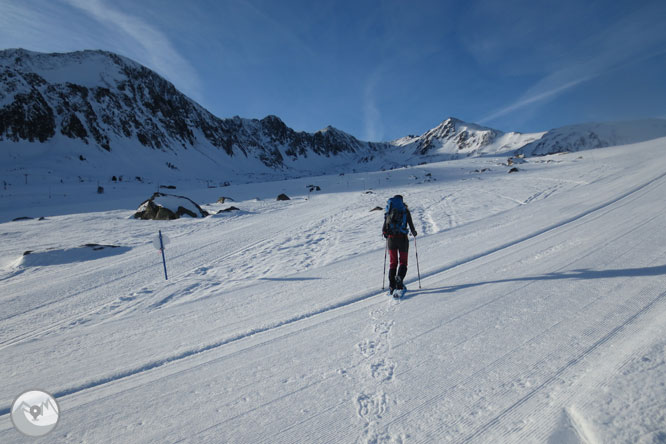 Pico de la Mina (2.683m) desde el collado de Puymorens 1 