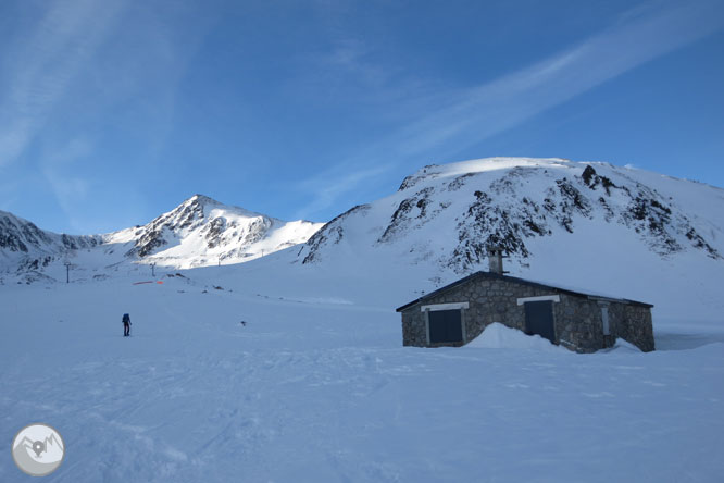 Pico de la Mina (2.683m) desde el collado de Puymorens 1 