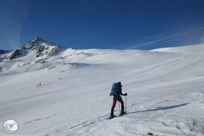 Pico de la Mina (2.683m) desde el collado de Puymorens 1 