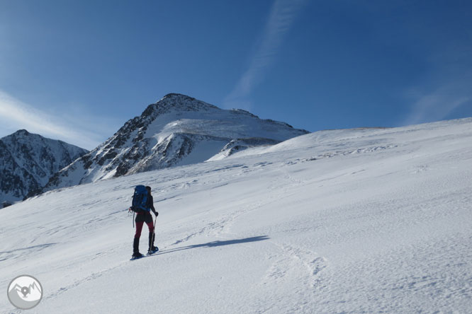 Pico de la Mina (2.683m) desde el collado de Puymorens 1 