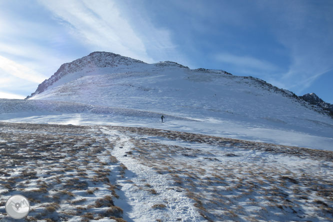 Pico de la Mina (2.683m) desde el collado de Puymorens 1 