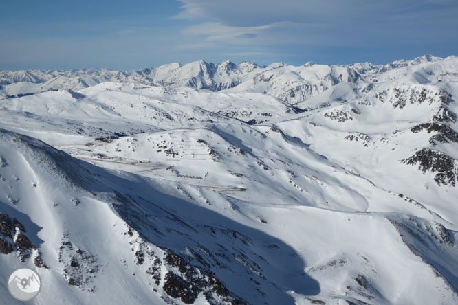 Pico de la Mina (2.683m) desde el collado de Puymorens 1 