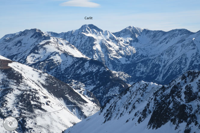 Pico de la Mina (2.683m) desde el collado de Puymorens 1 