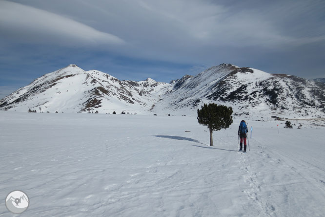 Pico de la Mina (2.683m) desde el collado de Puymorens 1 