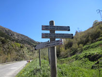 Comenzamos la ruta en la misma carretera N-20 en las afueras de L´Hospitalet-près-l´Andorre.