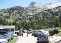 La Besurta (1.920m) y el pico de la Renclusa al fondo.