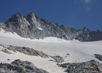 Vistas de la Maladeta y del collado de la Rimaya.