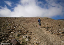 Cresta que une el Puigmal con el Petit Segre (2.813m) y el pico de Segre (2.848m).