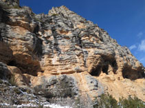 Dejando atrás las Coves dels Moros