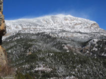 Puig de les Morreres desde el Camí de Canalda