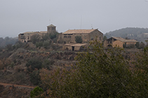 Llegando a Pinell de Solsonès.