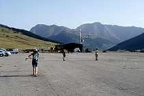 Aparcamiento del Pla de Beret.