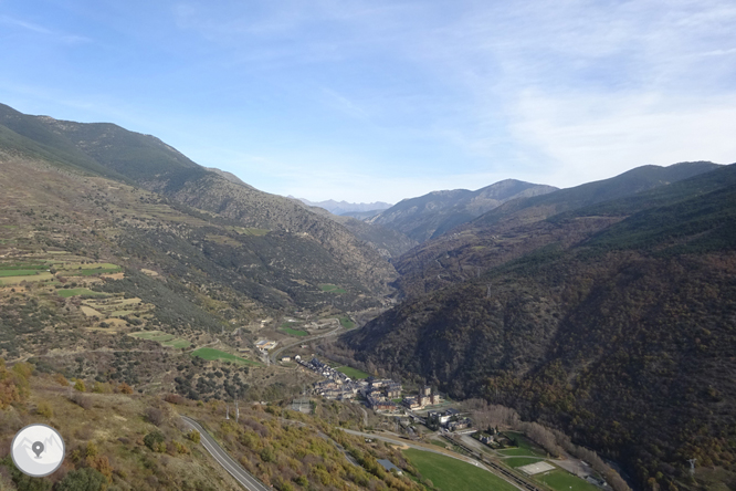 Noguera Pallaresa y Valle de Àssua desde Sort 1 