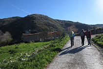 Llegando a la Casa de Can Roca.